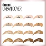 Maybelline Dream Urban Cover Flawless Coverage Foundation Makeup, SPF 50, Toffee - Image 6